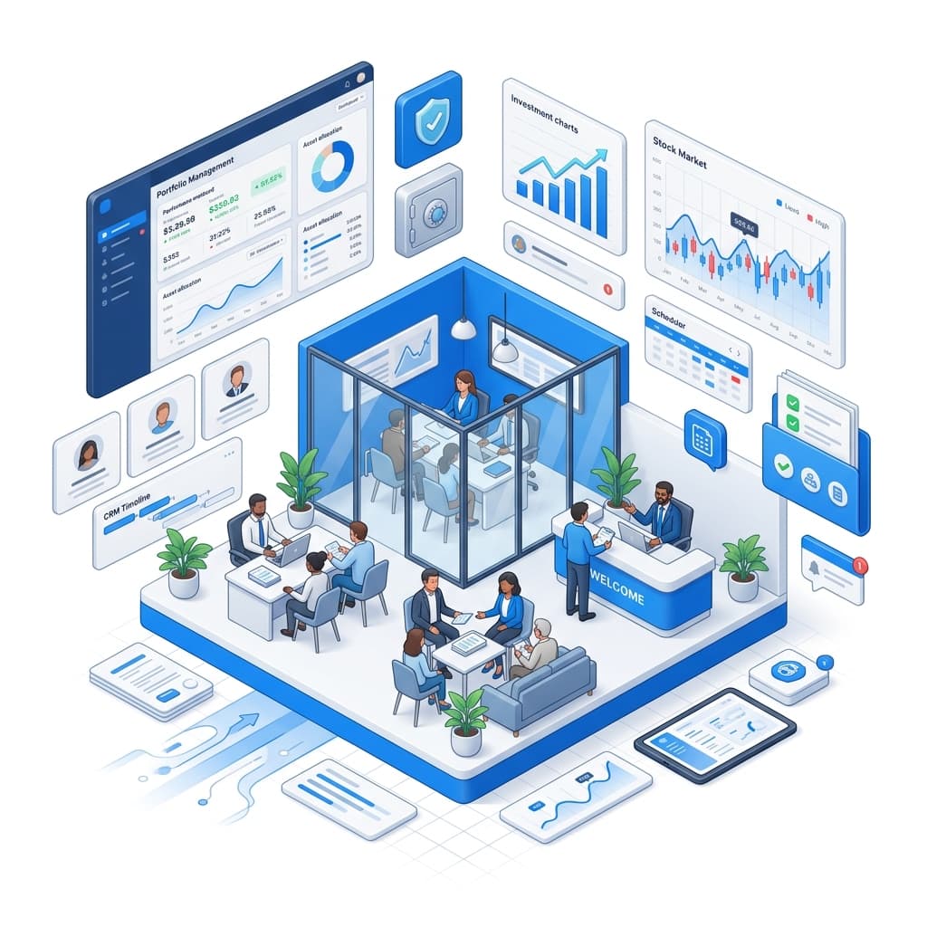 CRM para Servicios Financieros — Hoy Vende Más